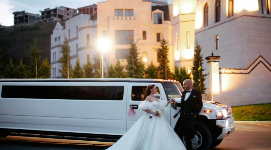 limo wedding